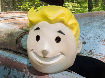 Trick or Treat Studios Fallout Vault Boy Vinyl Mask - View 2