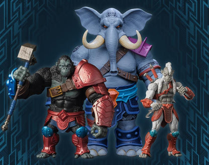 Spero Studios Animal Warriors of the Kingdom Primal Collection Series 2 General Mamba Plastic Action Figure - View 8