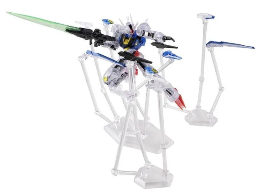 Bandai Mobile Suit Gundam: The Witch from Mercury G Frame FA XVX-016 Gundam Aerial (Clear Color Ver.) Action Figure - View 6