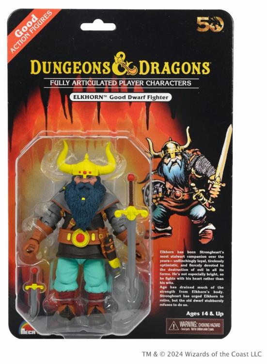 NECA Dungeons & Dragons 50th Anniversary Elkhorn Action Figure - View 8