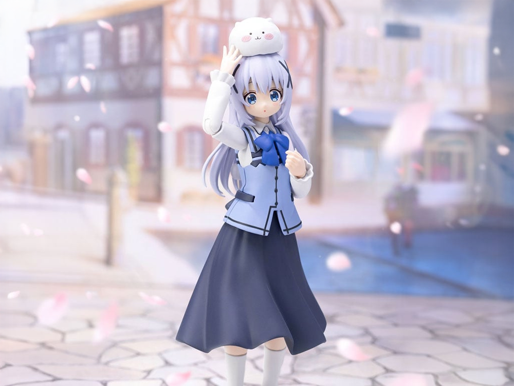 Plum Is the Order a Rabbit? BLOOM Plafia Chino Plastic Model Kit (5-Inch) - View 2