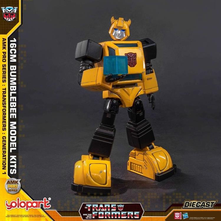 Yolopark Transformers Generation 1 AMK Pro Bumblebee 6.3-Inch ABS Model Kit with Spike - View 17