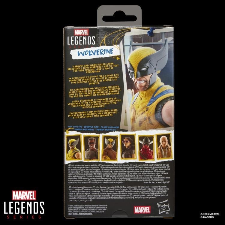 Hasbro Marvel Legends Deadpool & Wolverine Wolverine (Sleeveless) Action Figure - View 11