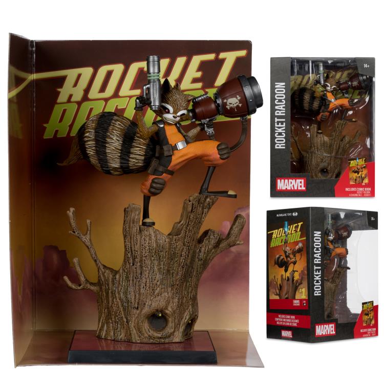 McFarlane Toys Marvel Comics (Rocket Raccoon: A Chasing Tale #1) 1/6 Scale Action Figure - View 8