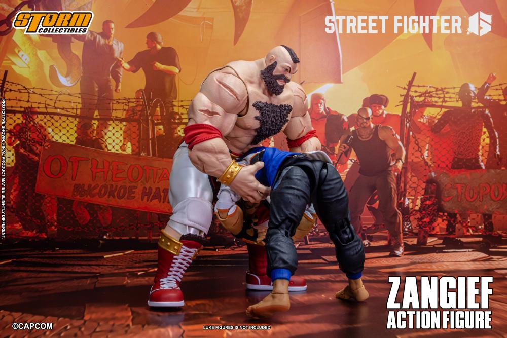 Storm Collectibles Street Fighter 6 Zangief 1/12 Scale Plastic Action Figure - View 36