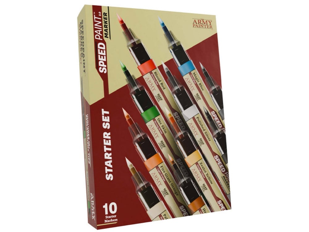 The Army Painter Speedpaint Marker Starter Set Hobby Paint Markers - View 2