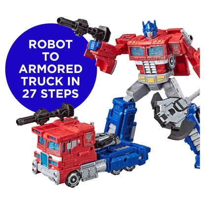 Hasbro Transformers War for Cybertron: Siege Voyager Class Optimus Prime 6.5-Inch Action Figure - View 13