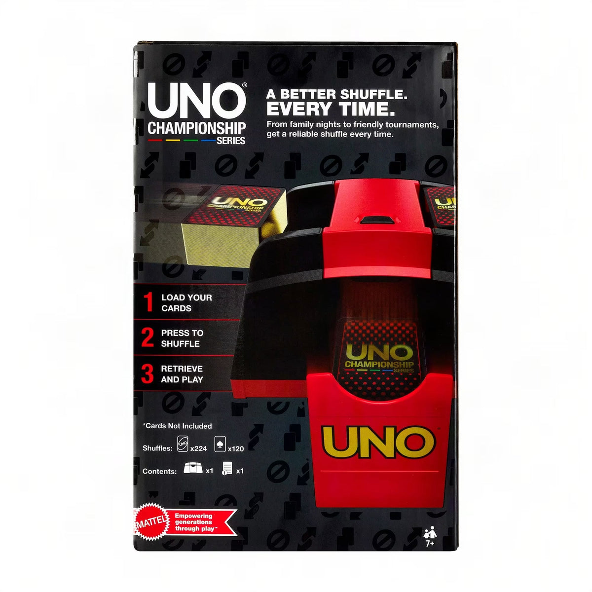 Mattel Uno Championship Card Shuffler in Plastic for Uno Games - View 8
