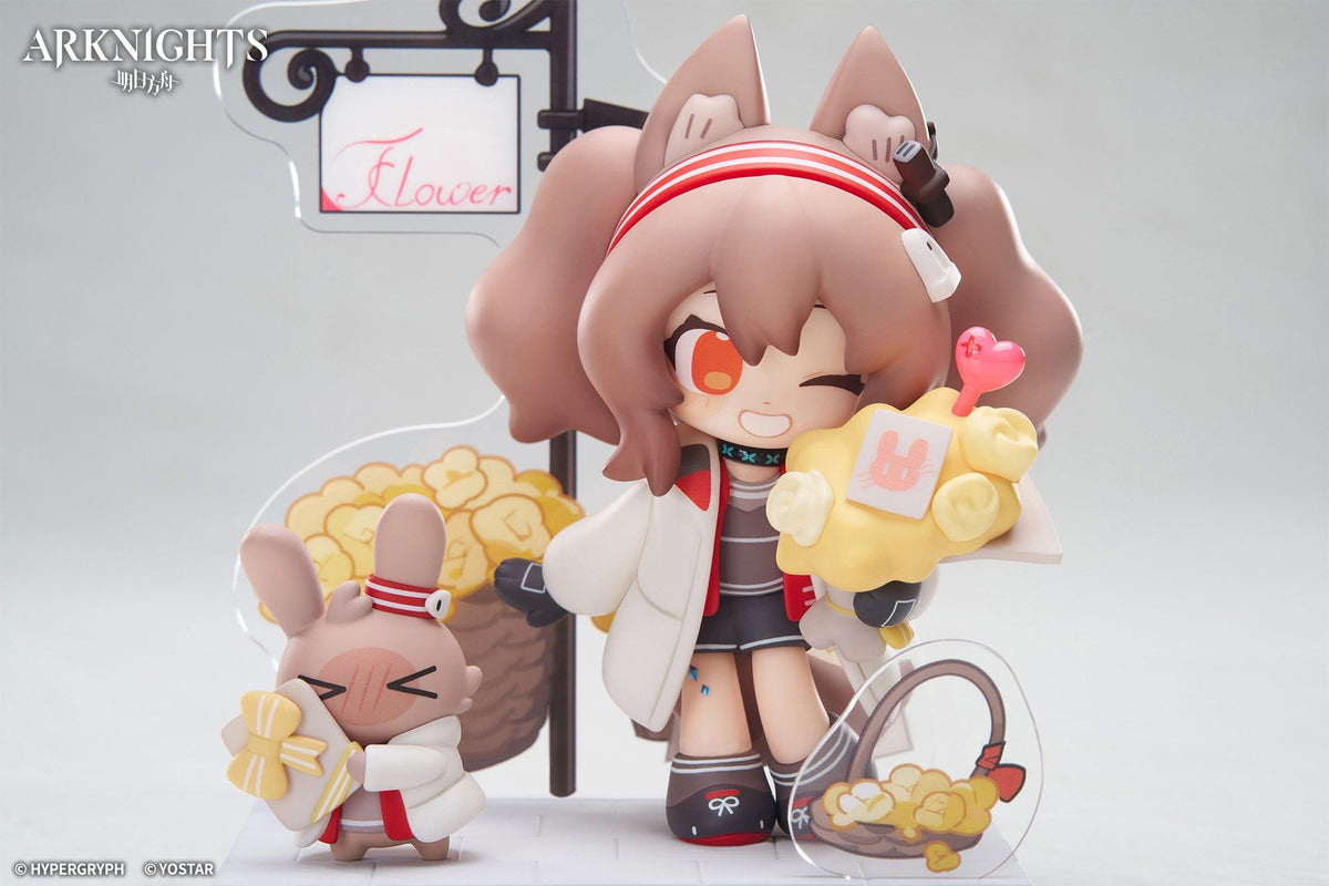 Apex Arknights Cuties Series Angelina Chibi Figure - View 9