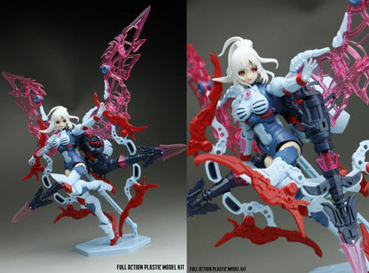 Suyata The Hunter's Poem HP-002 Angela and Motorcycle 1/12 Scale Plastic Model Kit - View 27