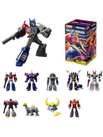 Blokees Transformers G1 Galaxy Version Vol. 8 One Shall Fall Boxed Set of 9 Model Kits
