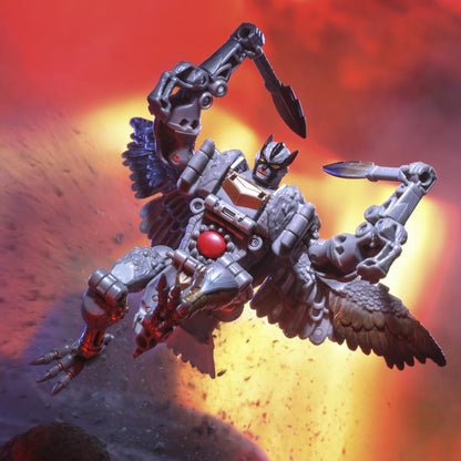 Hasbro Transformers: Legacy United Voyager Beast Wars Universe Silverbolt Plastic Action Figure - View 4