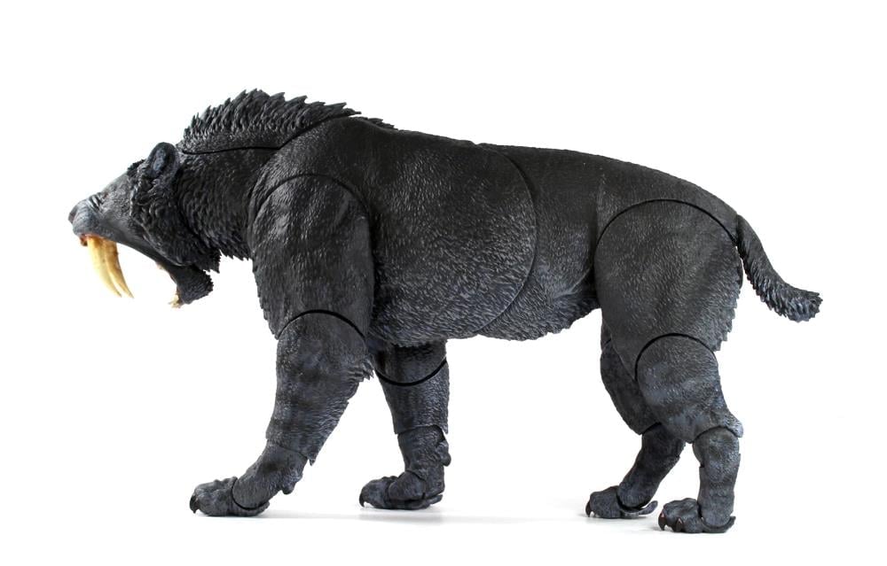 Creative Beast Studio Beasts of the Cenozoic Smilodon Populator Black Ver. 1/12 Scale Action Figure - View 4