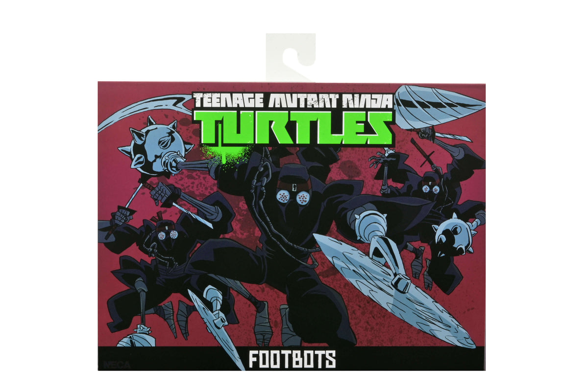NECA Teenage Mutant Ninja Turtles (2012) Footbots Plastic Action Figure Two-Pack - View 17