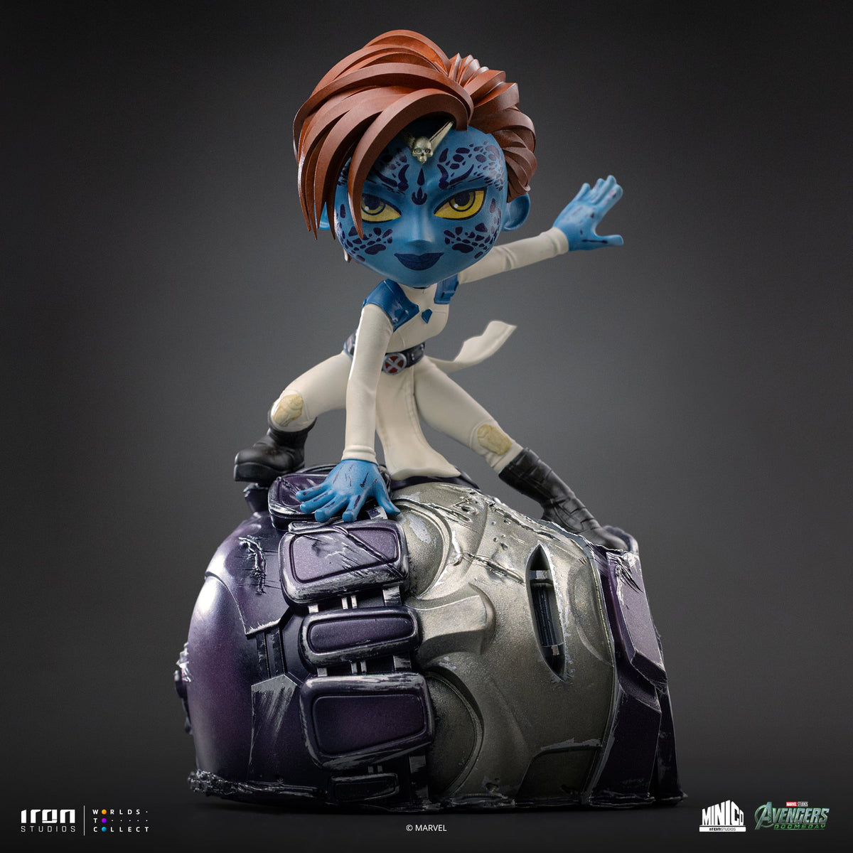 Iron Studios Avengers: Doomsday MiniCo Mystique PVC Figure - View 3
