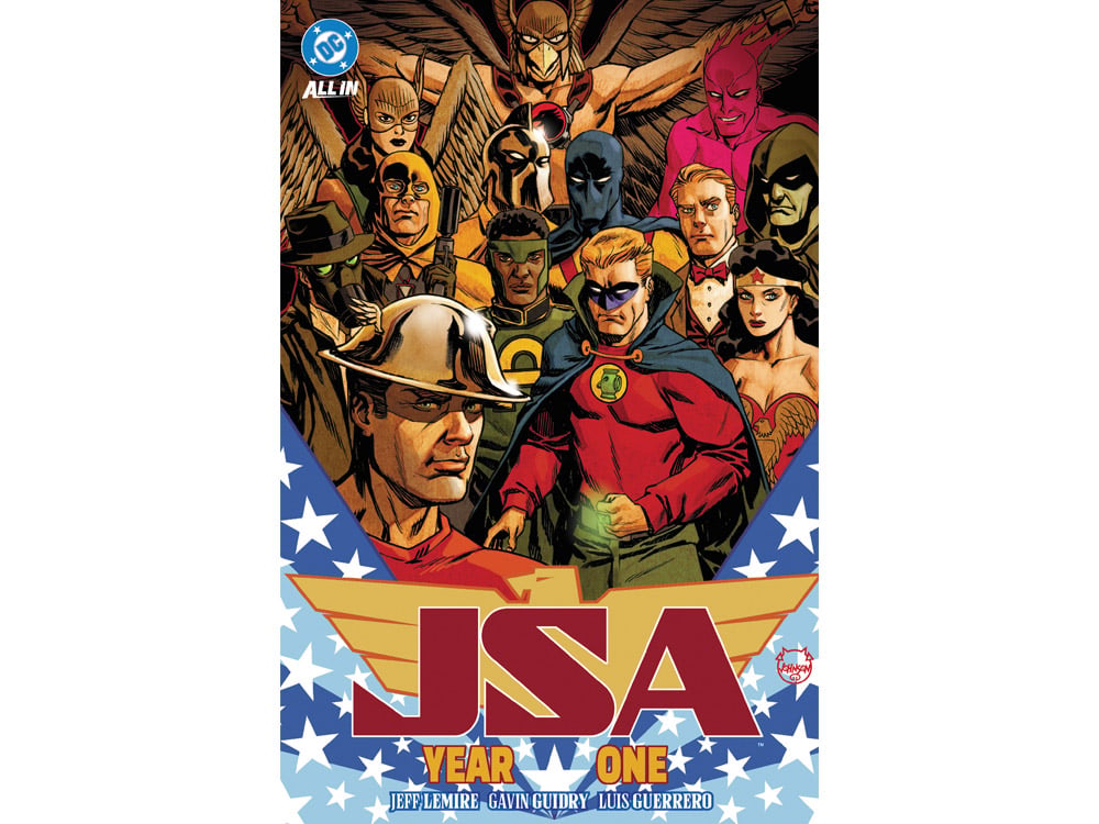 DC Comics JSA Vol. 3: Year One Hardcover Comic Collection Book - View 2