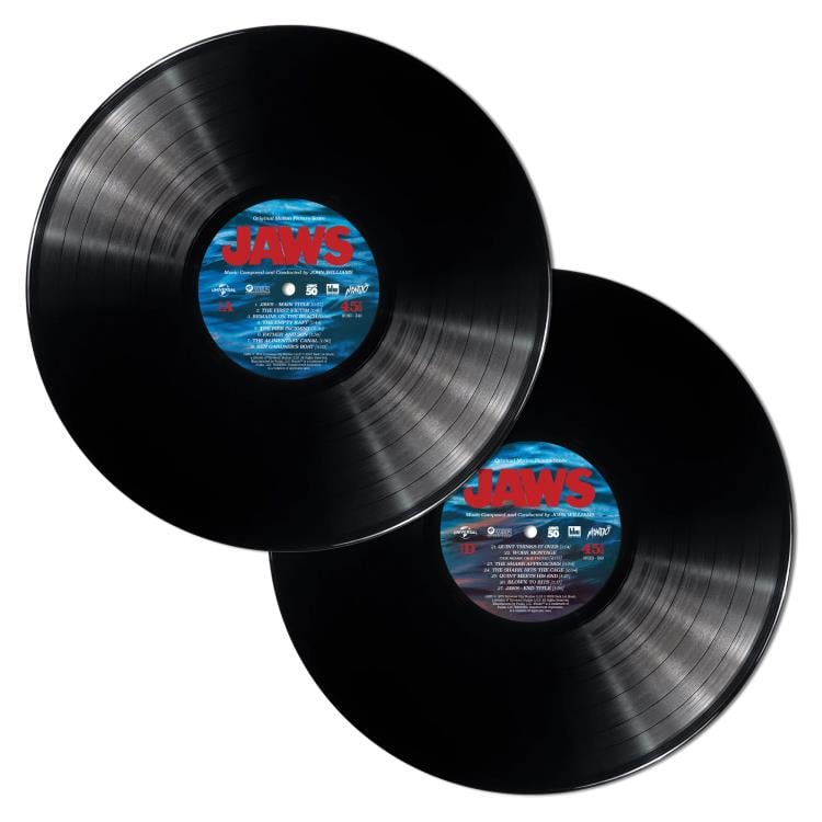 Mondo Jaws 50th Anniversary Original Motion Picture Score Vinyl Record 2XLP - View 5