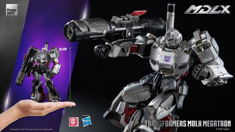 threezero Transformers MDLX Articulated Figures Series Megatron 7.1-Inch Action Figure - View 16