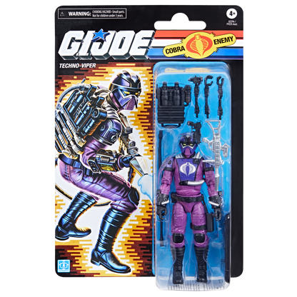 Hasbro G.I. Joe Classified Series Retro Collection Techno-Viper Action Figure - View 14
