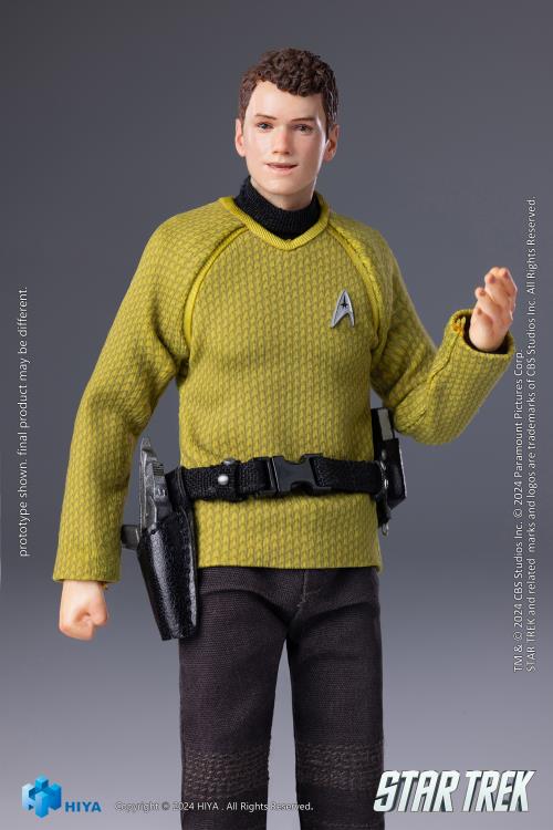 Hiya Toys Star Trek 2009 Exquisite Super Series Pavel Chekov 1/12 Scale PX Previews Exclusive Action Figure - View 15