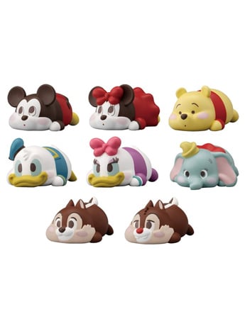 Bandai Disney Mochiri Kororin Box of 12 Random Vinyl Figures