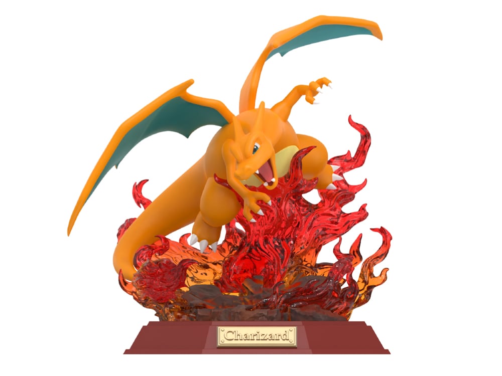 Funism Pokemon Premium Collection Series Charizard PVC and ABS Figure - View 2