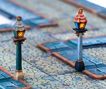 Archon Studios Dungeons & Lasers City Street Plastic Miniatures Set - View 6