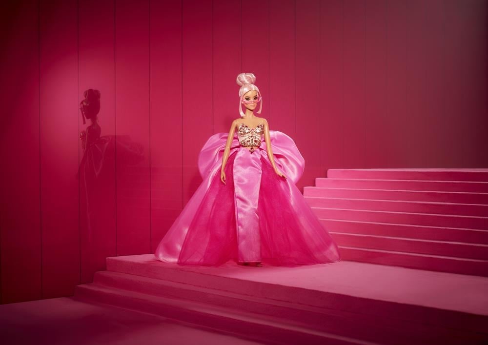 Mattel Barbie Signature Pink Collection Barbie Doll Gold Label Collection - View 4
