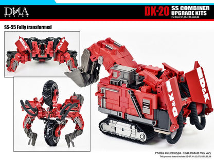 DNA Design DK-20 Upgrade Kit (Reissue) Plastic Model Accessory Set - View 9