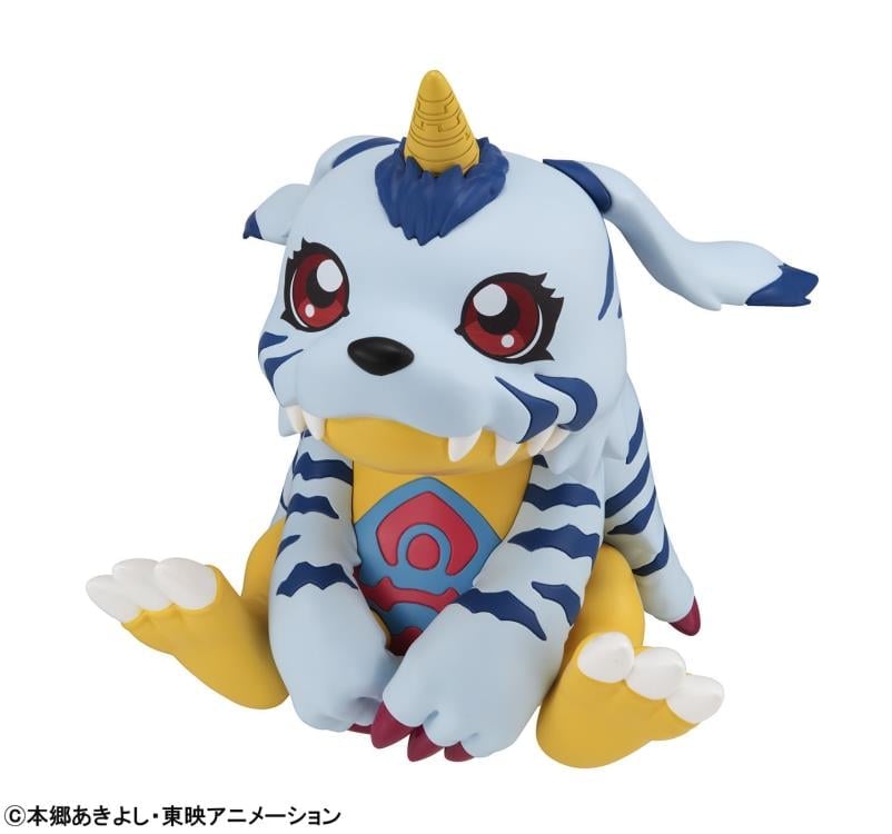 MegaHouse Digimon Adventure Look Up Series Gabumon Figure - View 3
