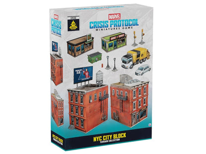 Atomic Mass Games Marvel Crisis Protocol NYC City Block Terrain Collection - View 2