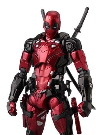 Sentinel Marvel Fighting Armor Deadpool Action Figure (Reissue), 6.5-Inch