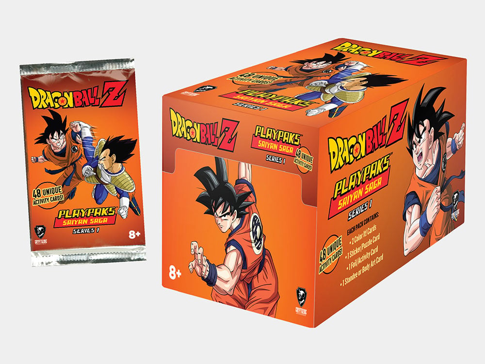 Cryptozoic Dragon Ball Z Playpaks Series 1 Display Box - View 2