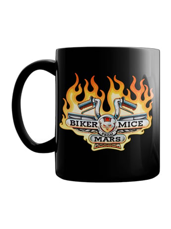 The Nacelle Company Biker Mice from Mars Logo Double-Sided Ceramic Mug