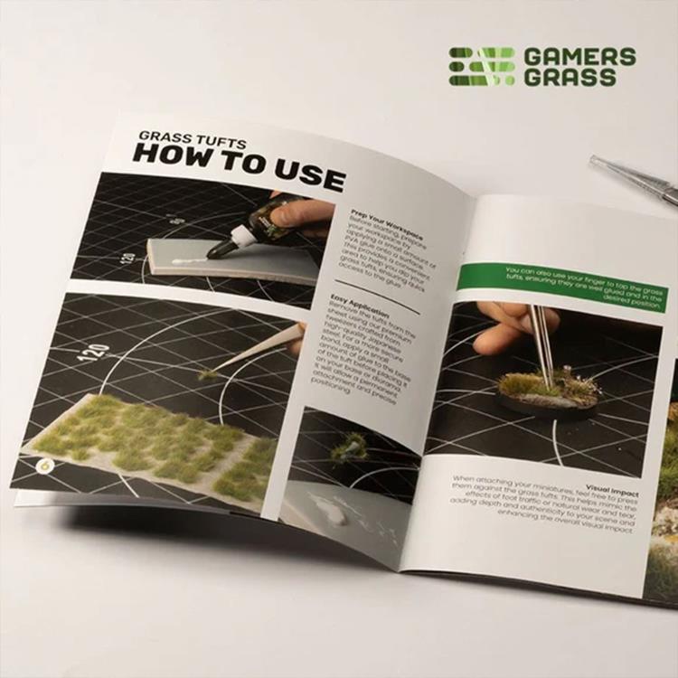 Frontline Gaming Gamers Grass Green Grass Tuft Starter Box - View 6