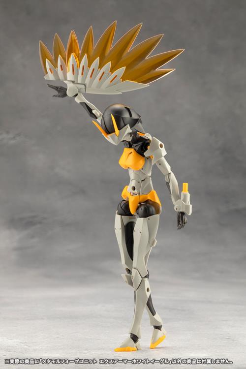 Kotobukiya Megalomaria Unlimited Universe Metamorphose Unit Exarmor White Eagle Collectible - View 9