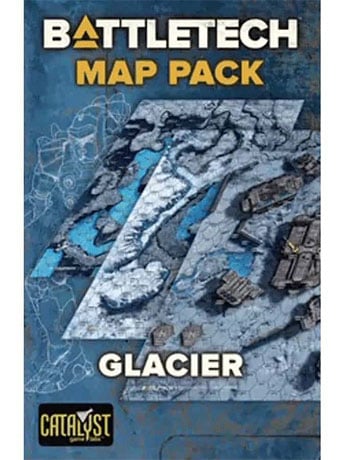 Catalyst Game Labs BattleTech Map Pack Glacier 22-Inch Paper Maps