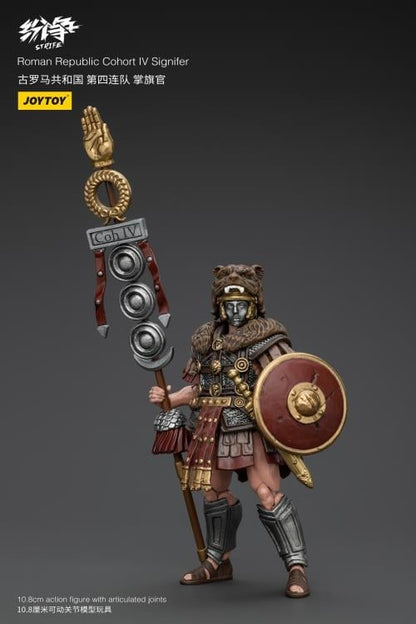 JoyToy Strife Roman Republic Cohort IV Signifer 1/18 Scale 4.25-Inch Action Figure - View 8