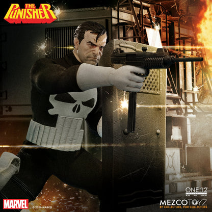 Mezco Toyz Marvel One:12 Collective The Punisher 1/12 Scale Action Figure - View 9