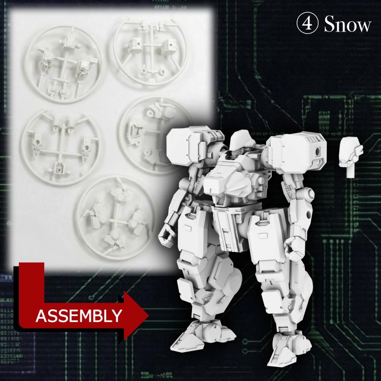 threezero Kikou Sensen Capsule-Dou Wave 1 Paracrax Box of 6 Model Kits (2.4-Inch) - View 7