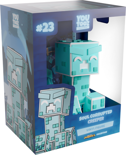 YouTooz Minecraft Soul Corrupted Creeper 4-Inch Vinyl Figure - View 6