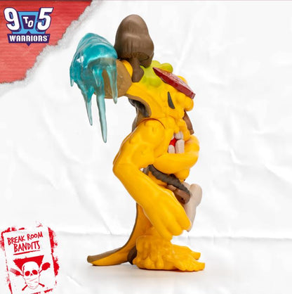9 to 5 Warriors Slice Age 5.25-Inch Plastic Figure - View 5