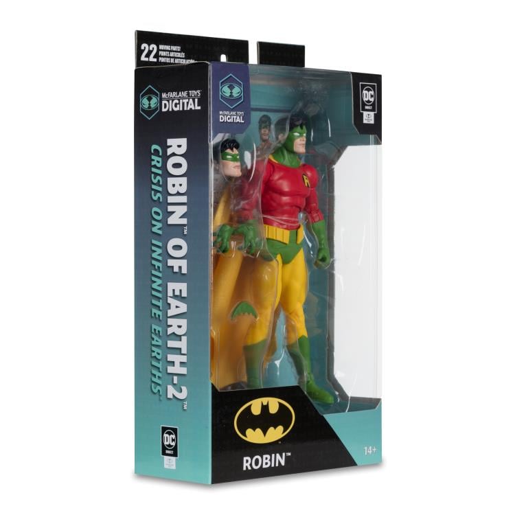 McFarlane Toys DC Multiverse Crisis on Infinite Earths Robin Earth-2 7-Inch Action Figure with Digital Code - View 15