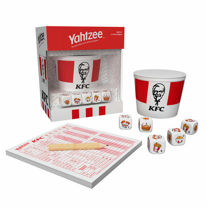 USAopoly Yahtzee: KFC Edition Dice Game, KFC-Themed Version - View 3