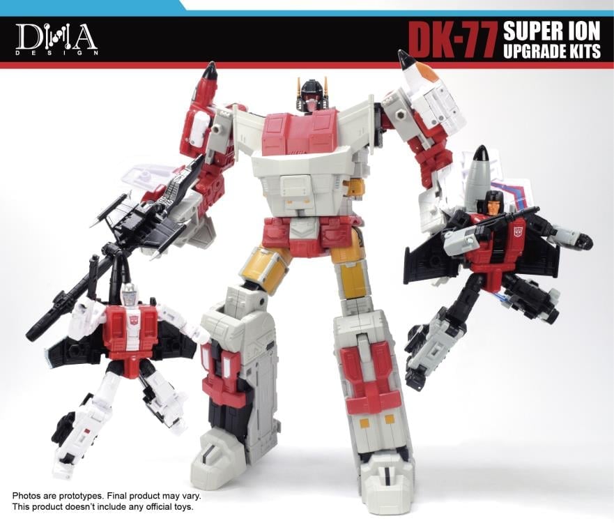 DNA Design DK-77 Upgrade Kit (With Bonus) ABS and PVC Model Accessory Set - View 12
