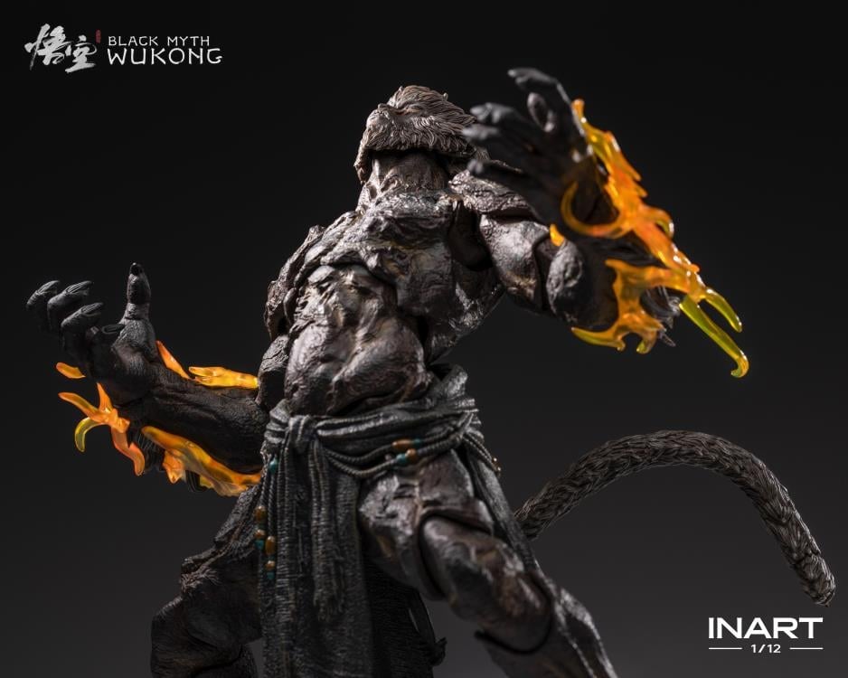 InArt Queen Studios Black Myth: Wukong Stone Monkey 1/12 Scale Action Figure - View 15