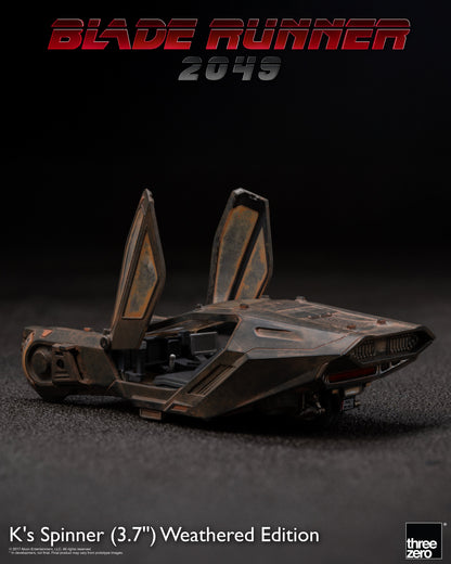 threezero Blade Runner 2049 K's Spinner Weathered Edition Exclusive Police Spinner Model - View 7