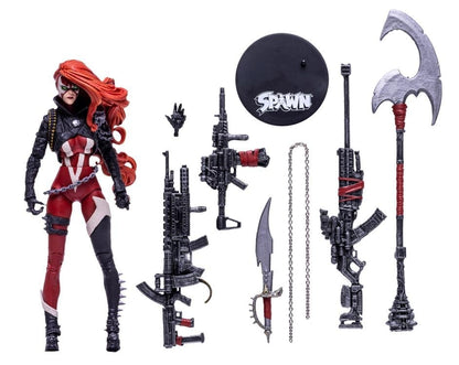 McFarlane Toys Spawn's Universe She-Spawn Deluxe PVC Action Figure from Spawn - View 9