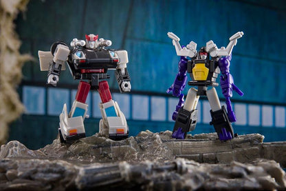 Dr. Wu DW-E45 Silver Lightning and DW-E46 Claw Worm Plastic Figure Set - View 3