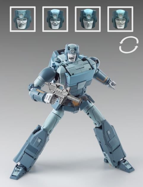 XTransbots Master X MX-11 Locke 7.5-Inch Die-Cast Collectible Figure - View 12